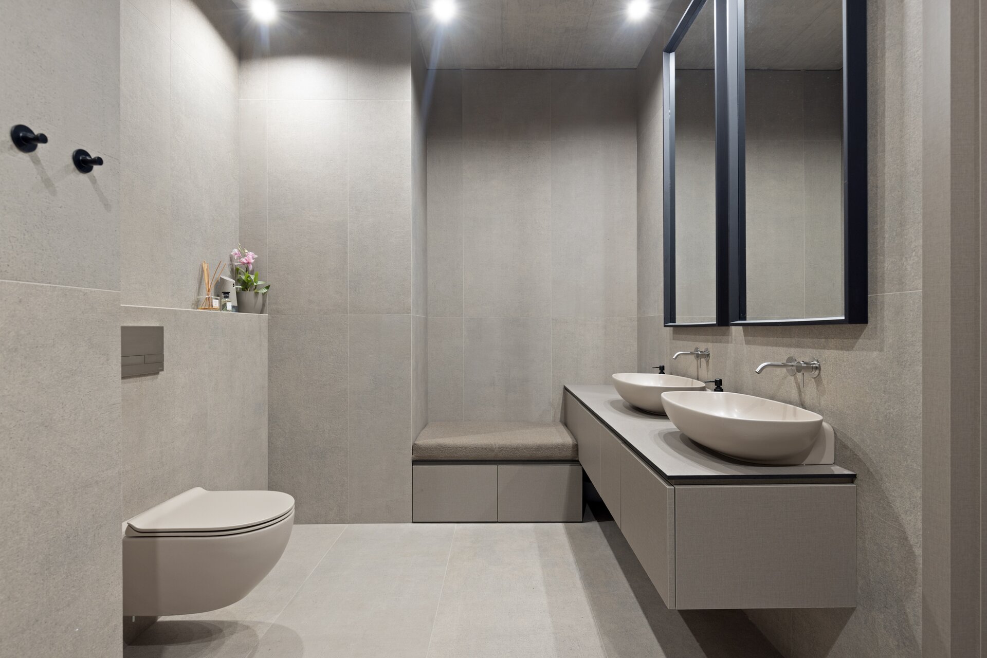 Vzorový byt - koupelna dětí