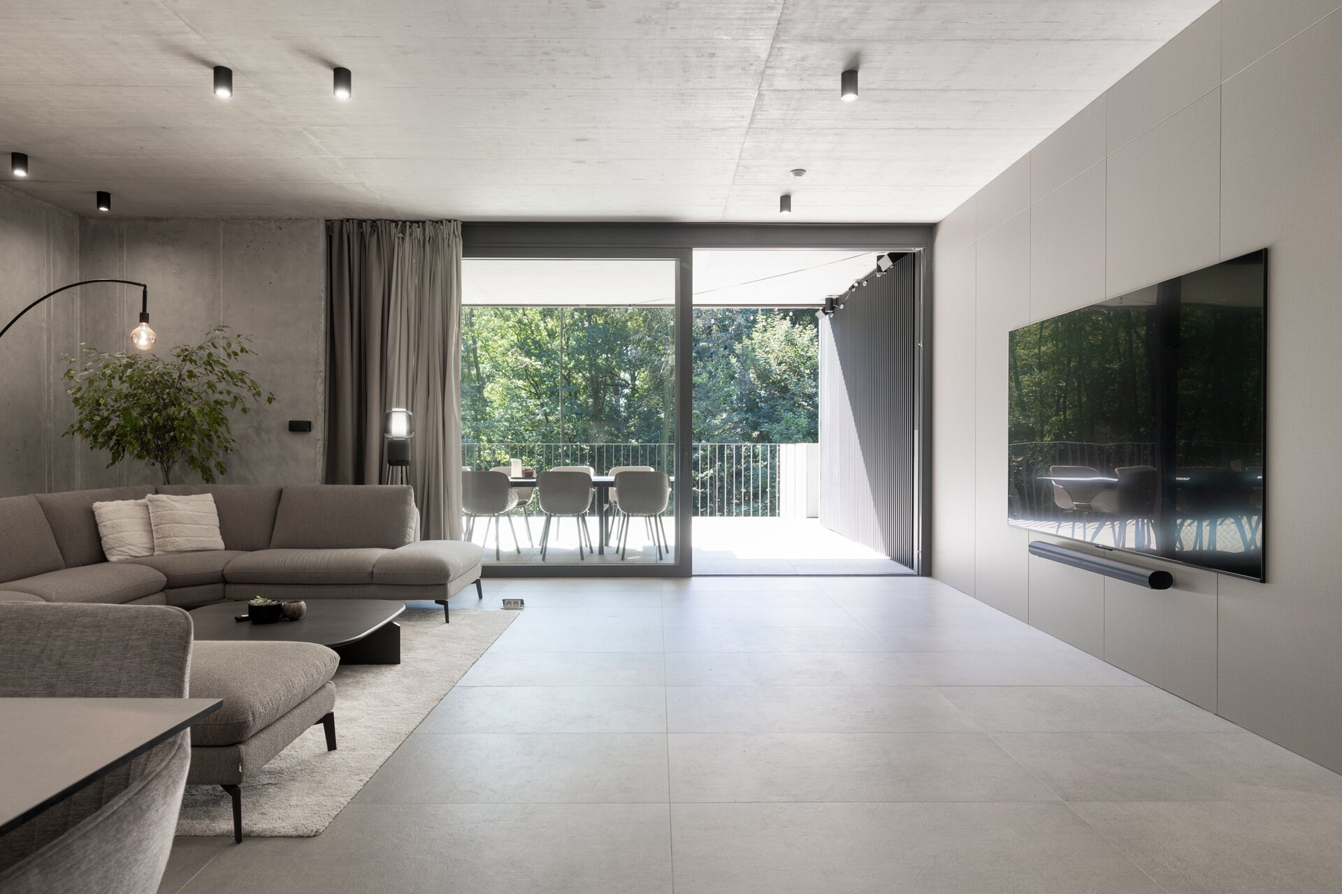 Vzorový byt - obývací pokoj