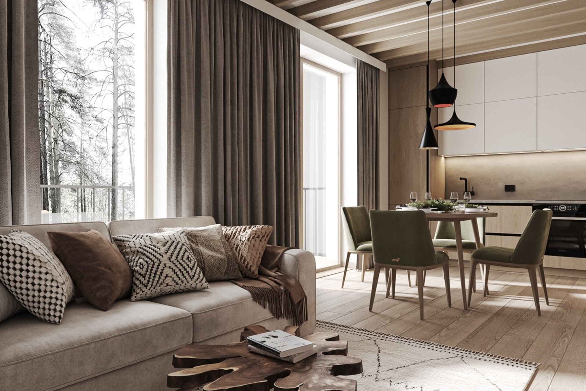 Interier apartmánu Interier apartmánu