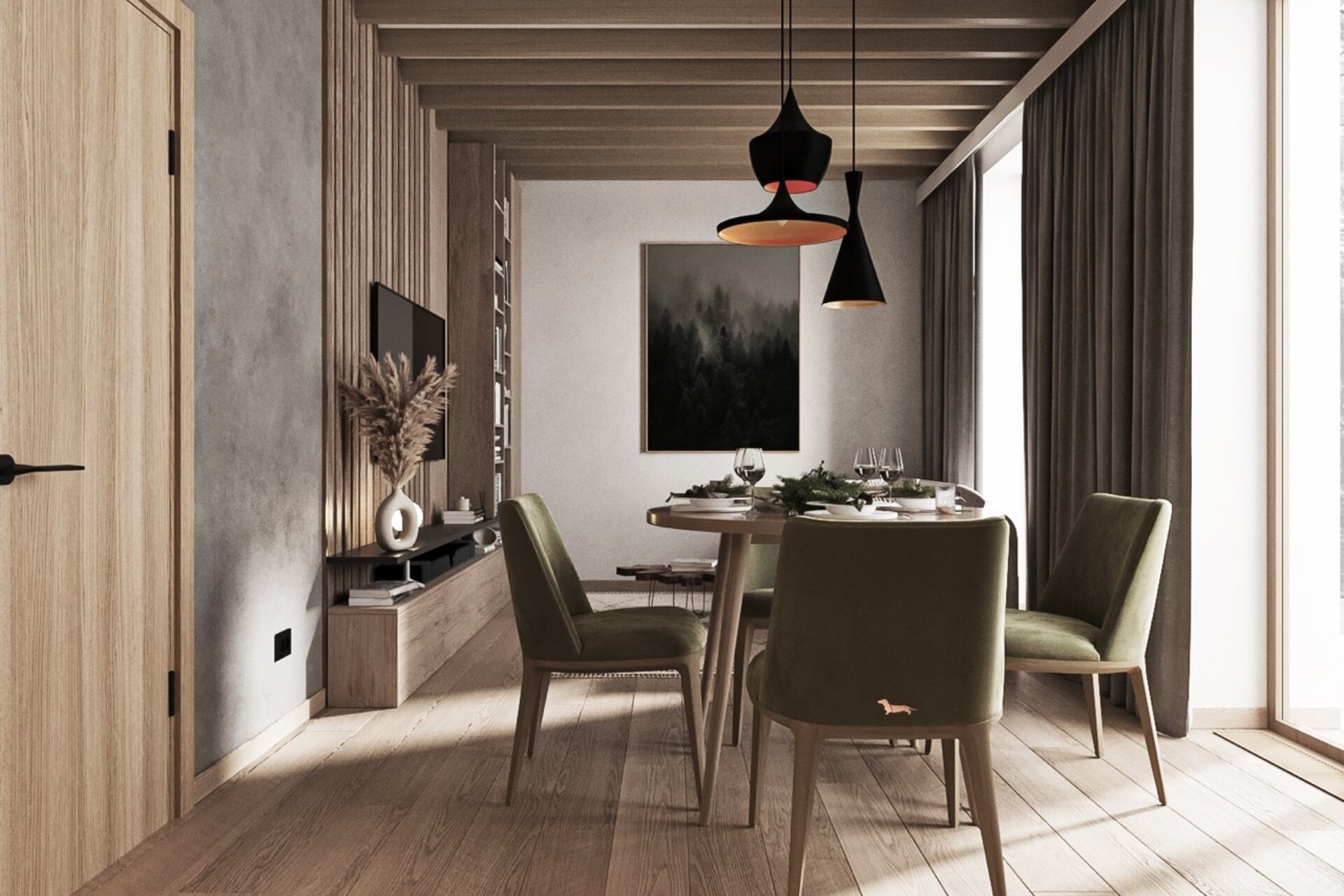 Interier apartmánu Interier apartmánu