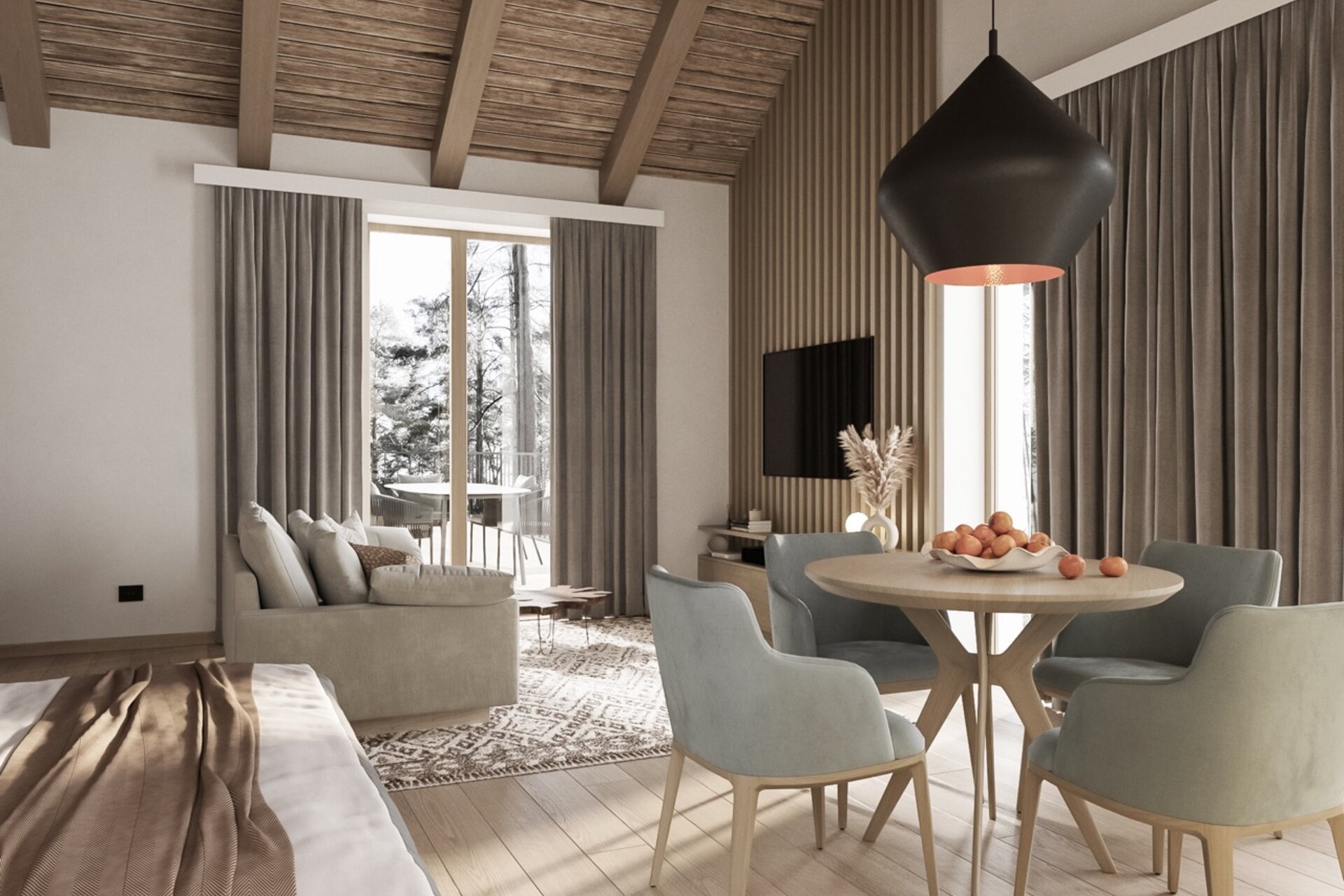 Interier apartmánu Interier apartmánu