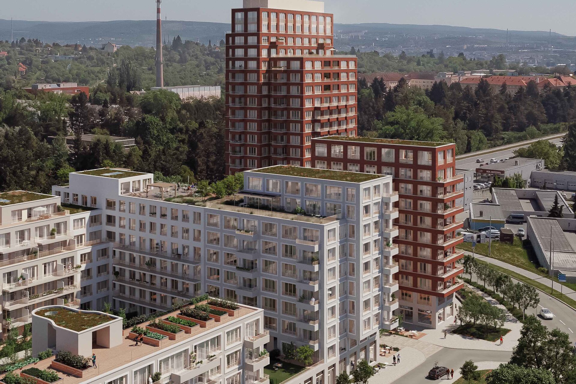 Pohled z ptačí perspektivy