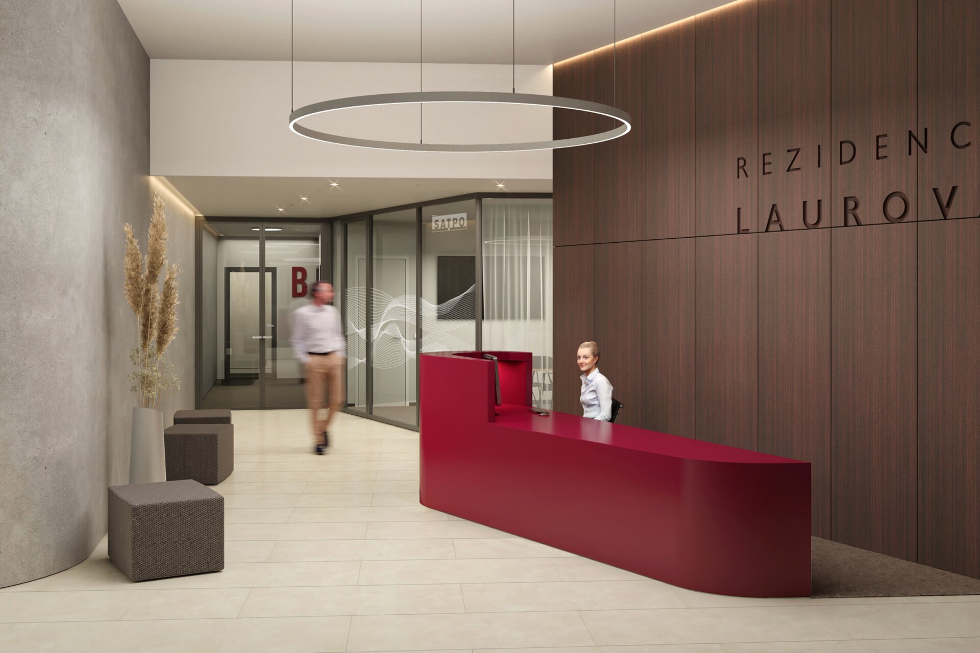 Rezidence Laurová - lobby