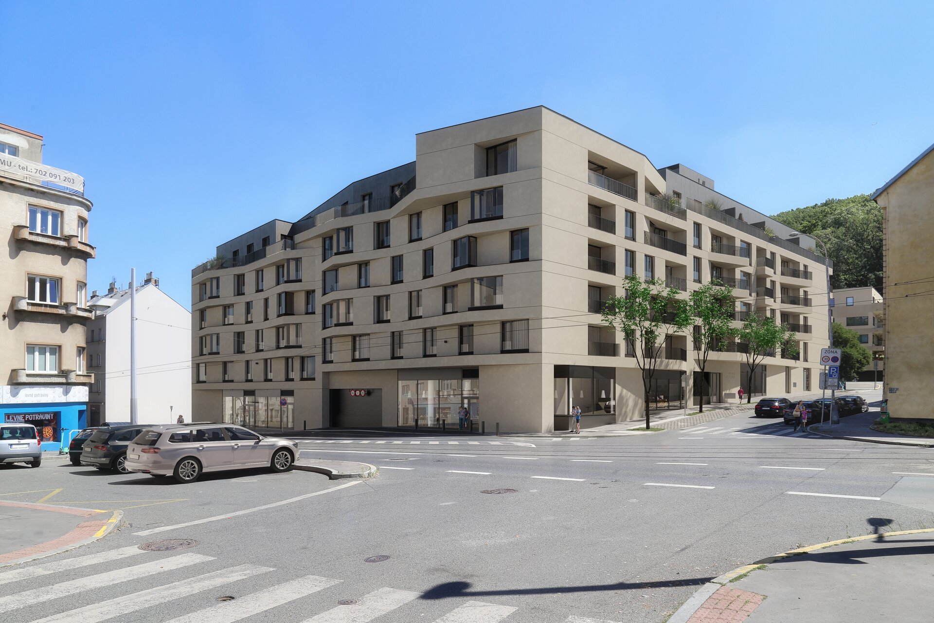 Rezidence Laurová - exteriér