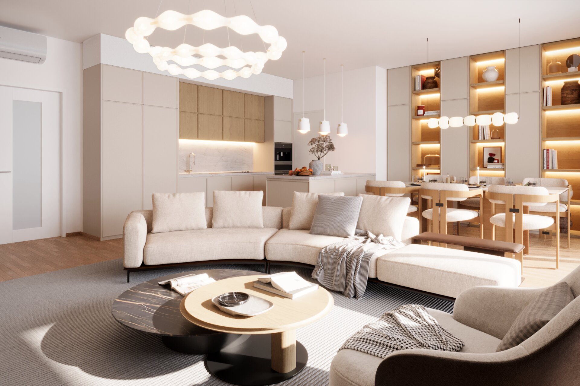 Rezidence Laurová - vizualizace bytu