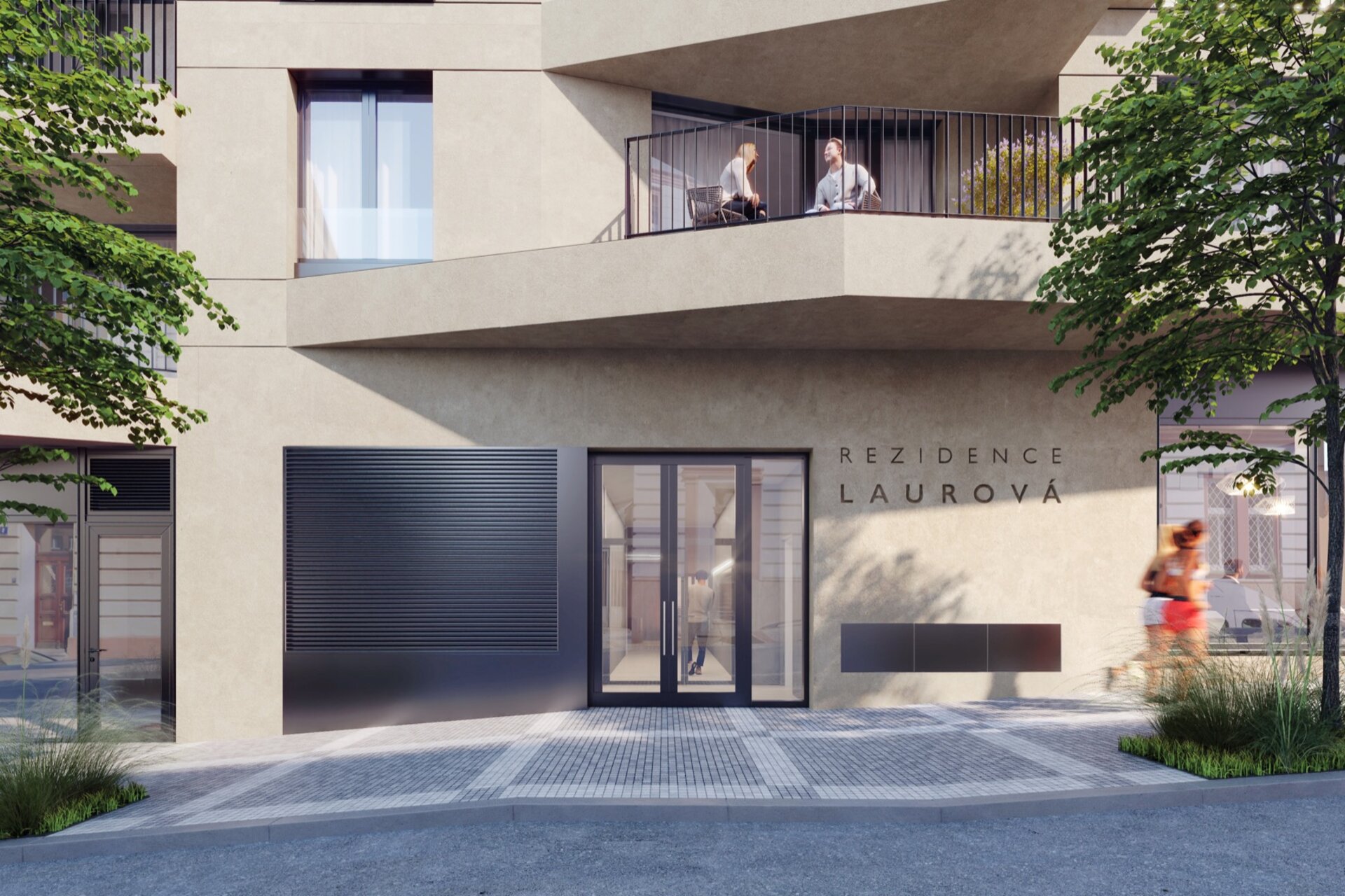 Rezidence Laurová - vstup