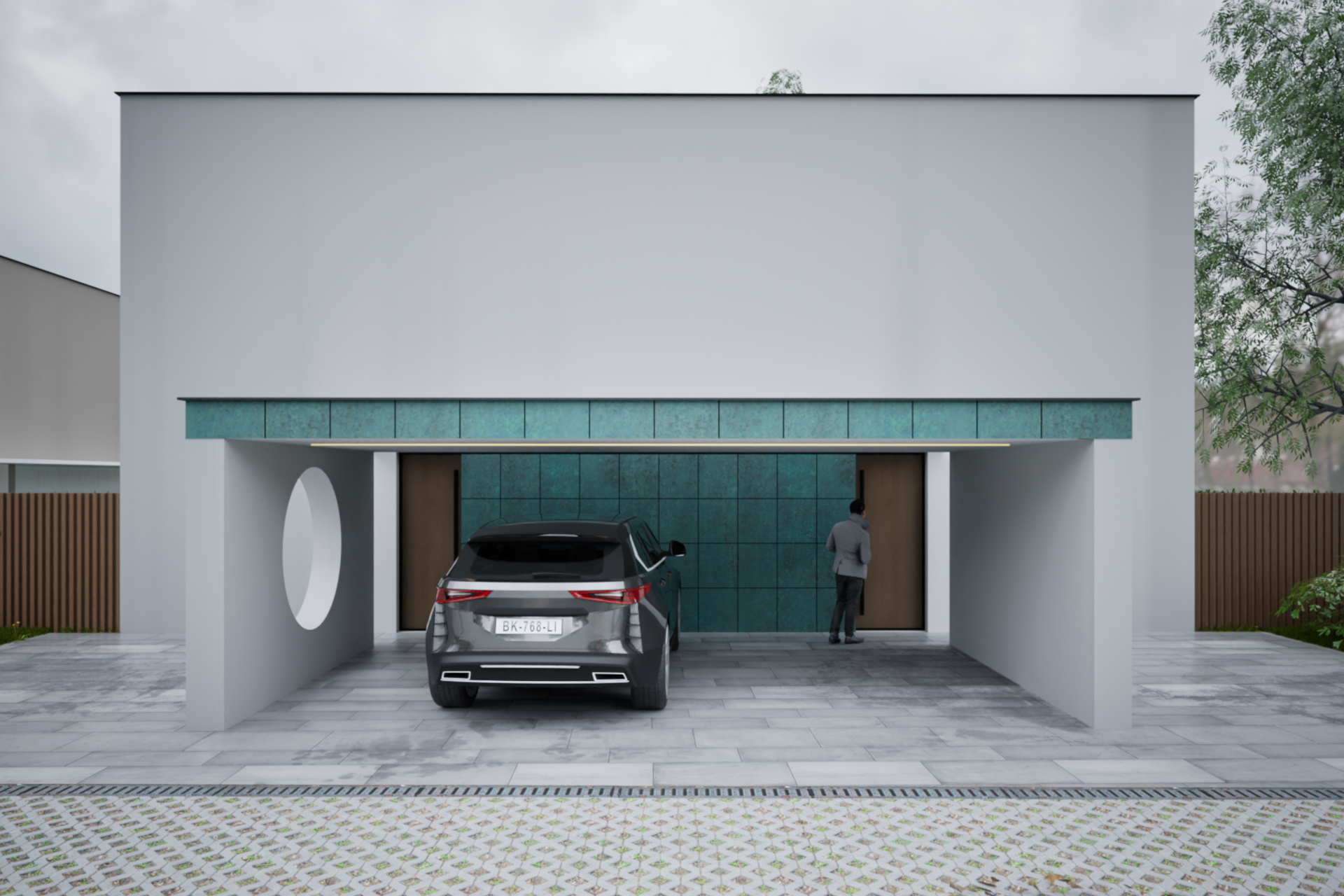 vizualizace exteriéru