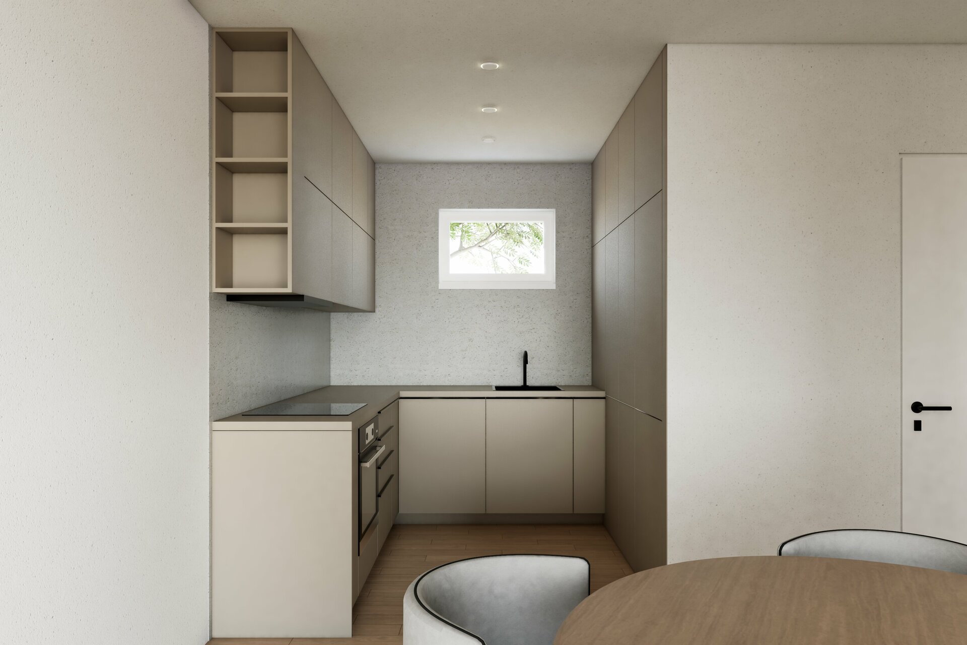 vizualizace interiéru - kuchyň