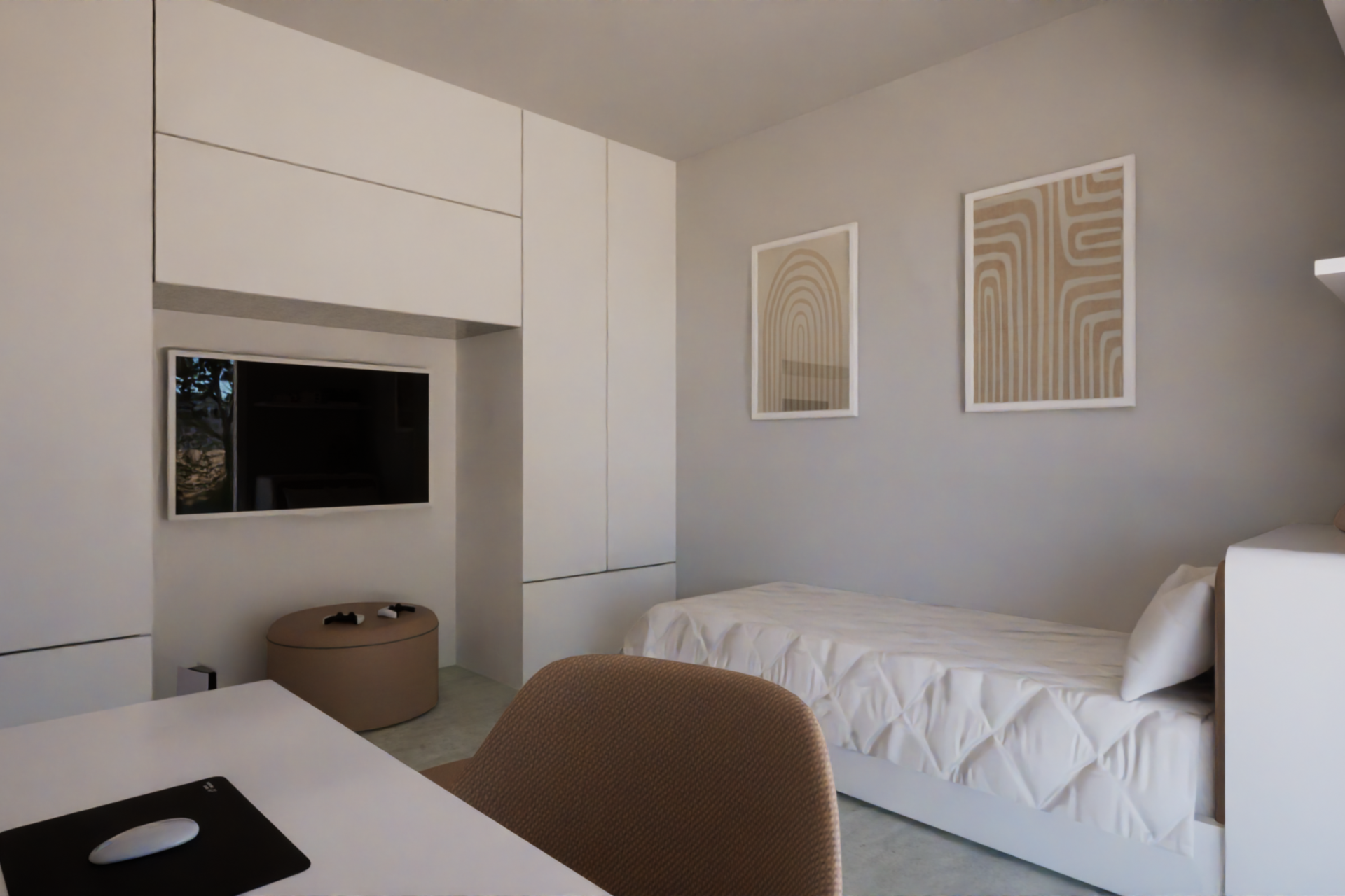 vizualizace interiéru - pokoj vizualizace interiéru - pokoj