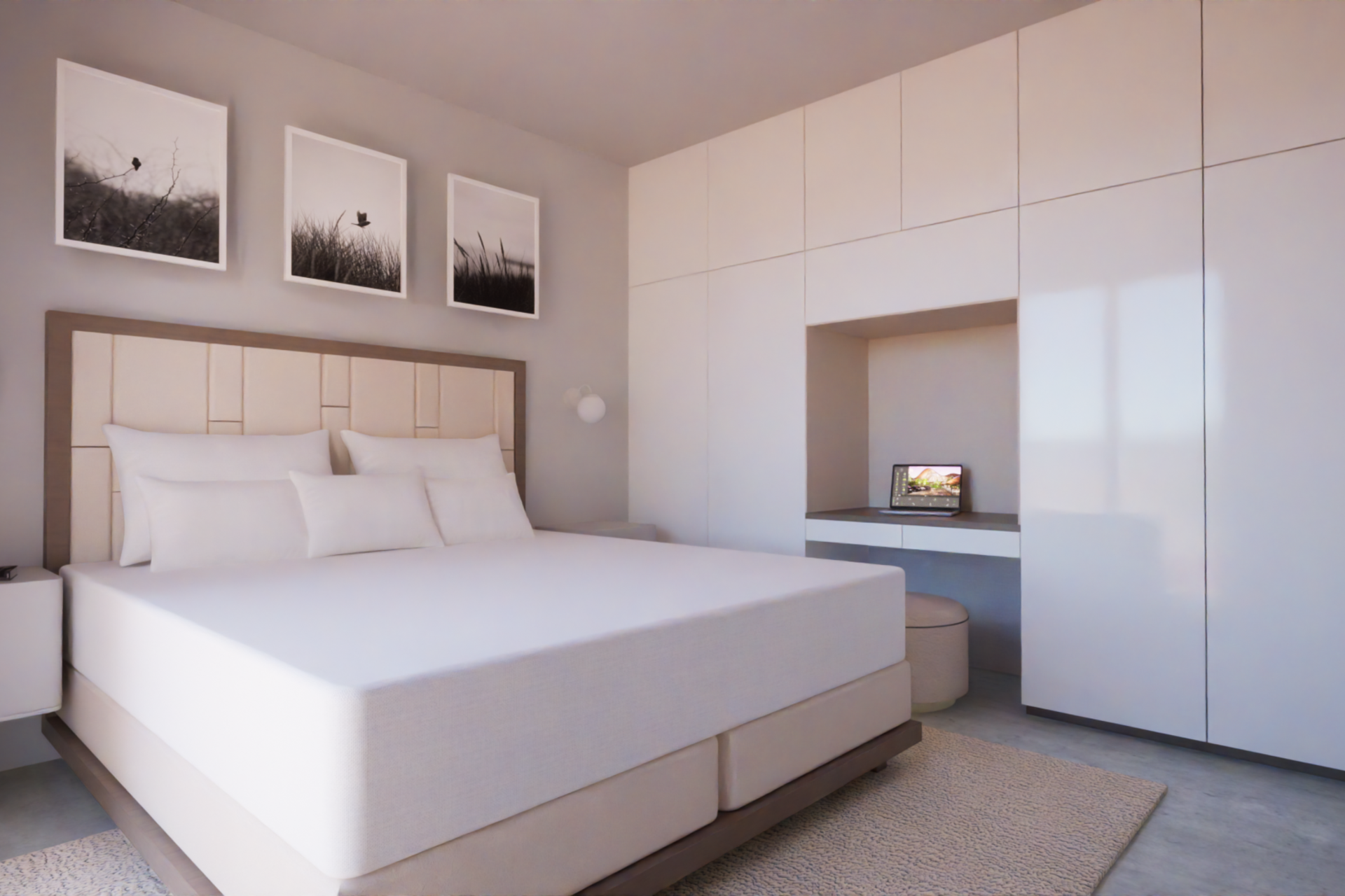 vizualizace interiéru - ložnice vizualizace interiéru - ložnice