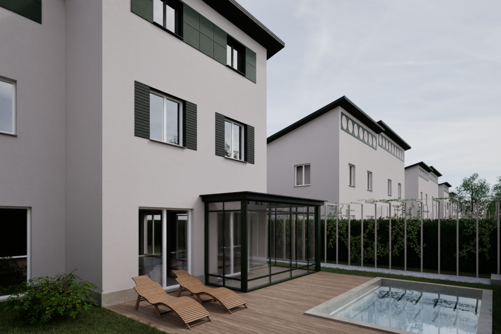 vizualizace exteriéru