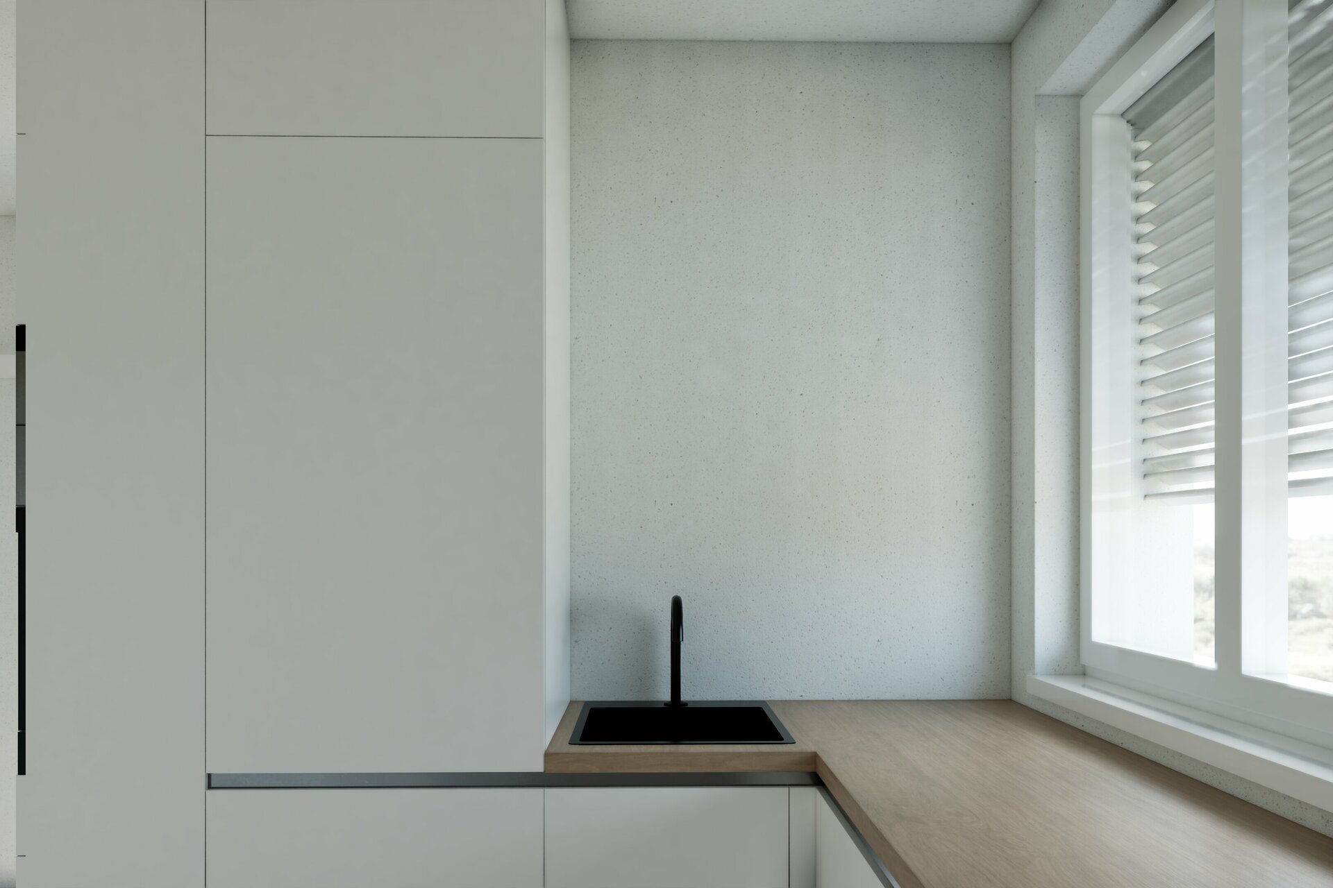 vizualizace interiéru - kuchyň