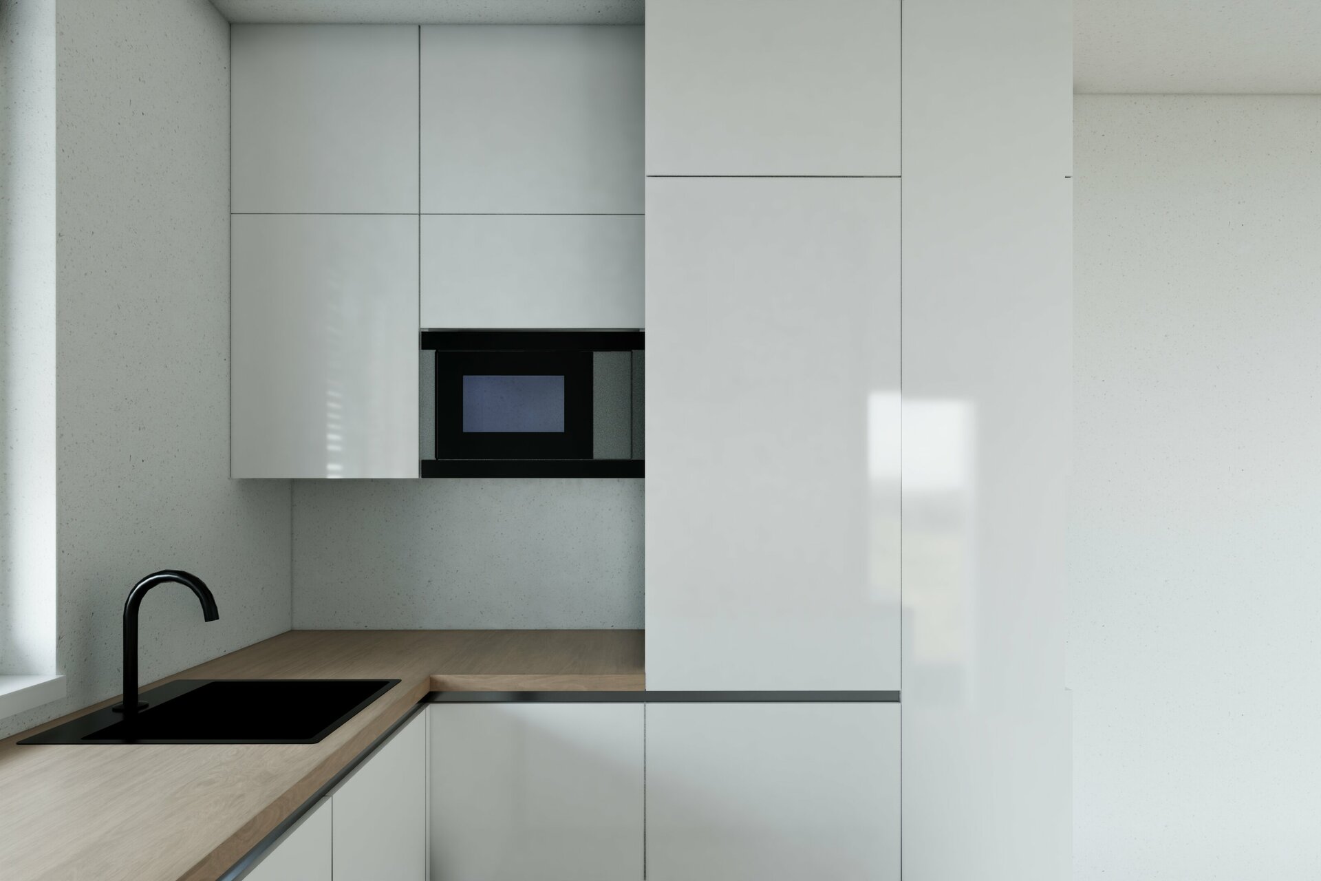 vizualizace interiéru - kuchyň