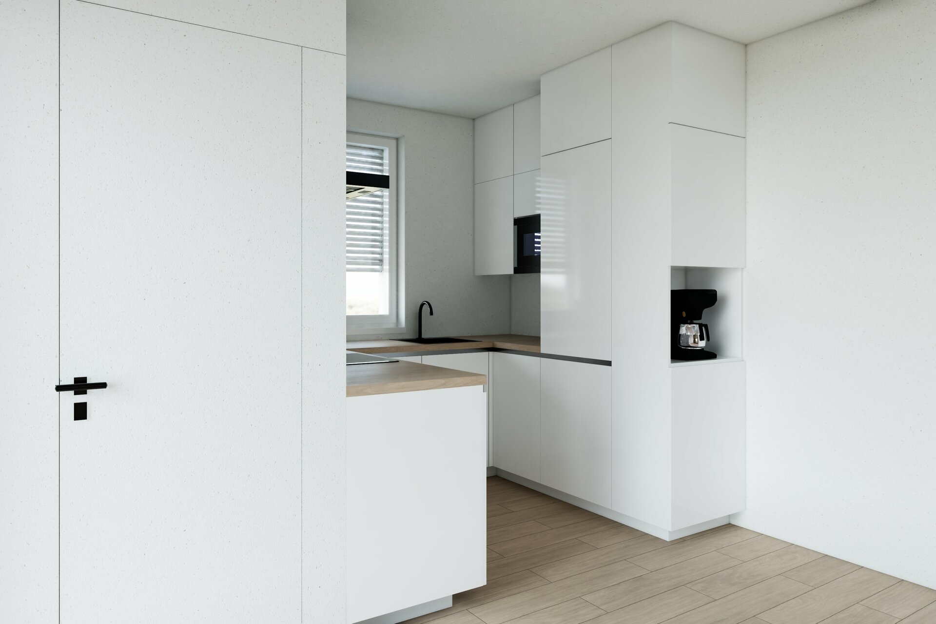 vizualizace interiéru - kuchyň