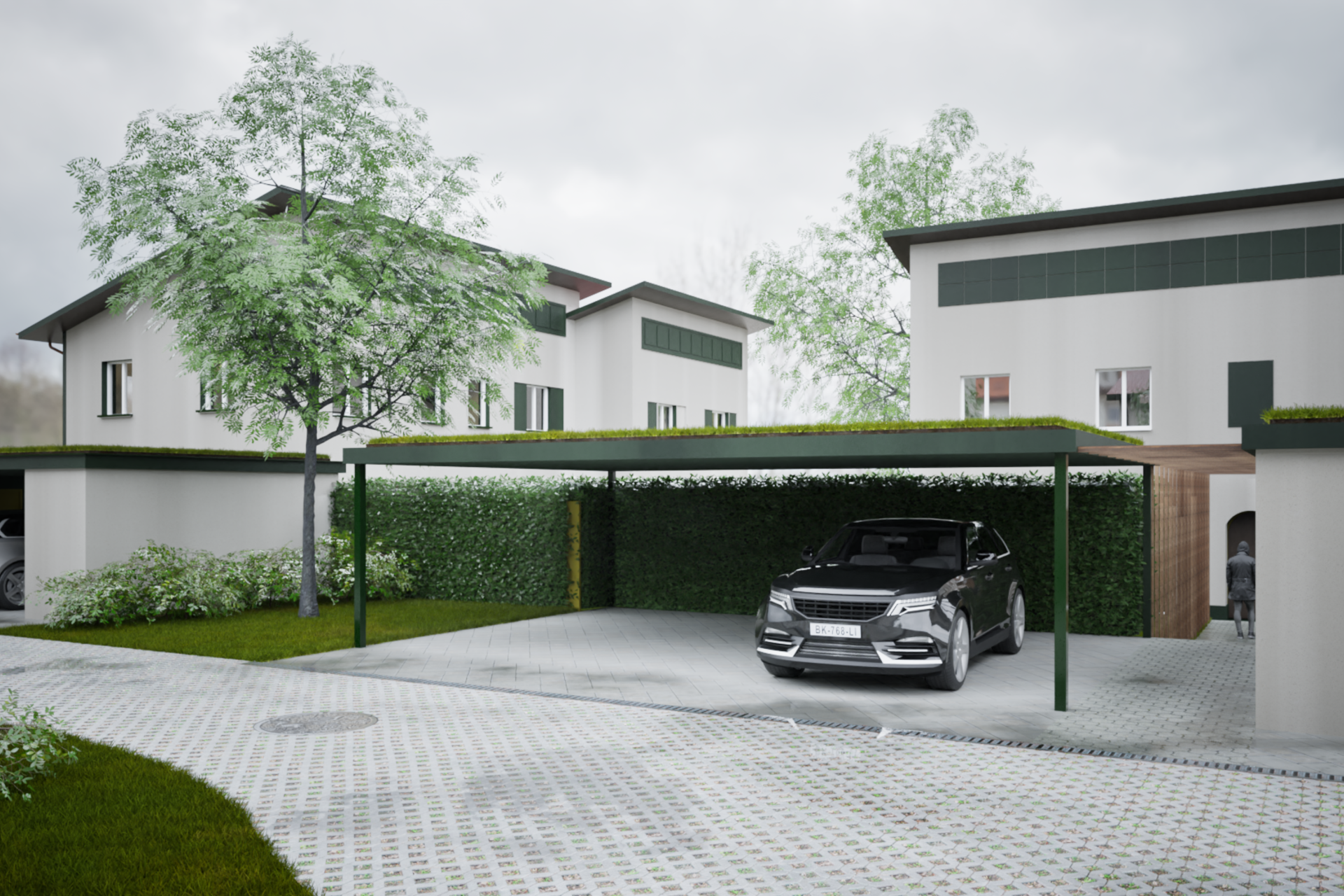 vizualizace exteriéru