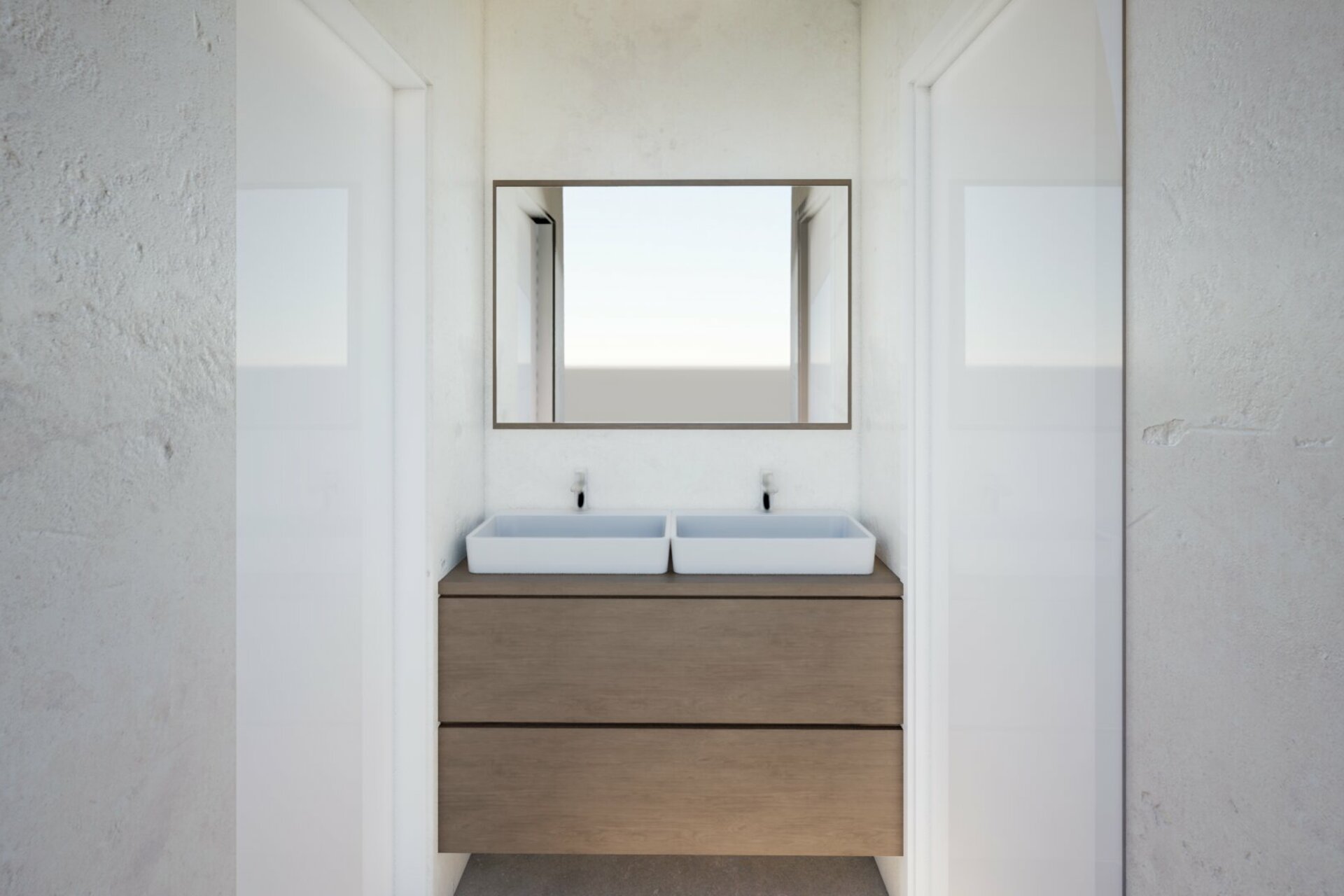 vizualizace interiéru - koupelna