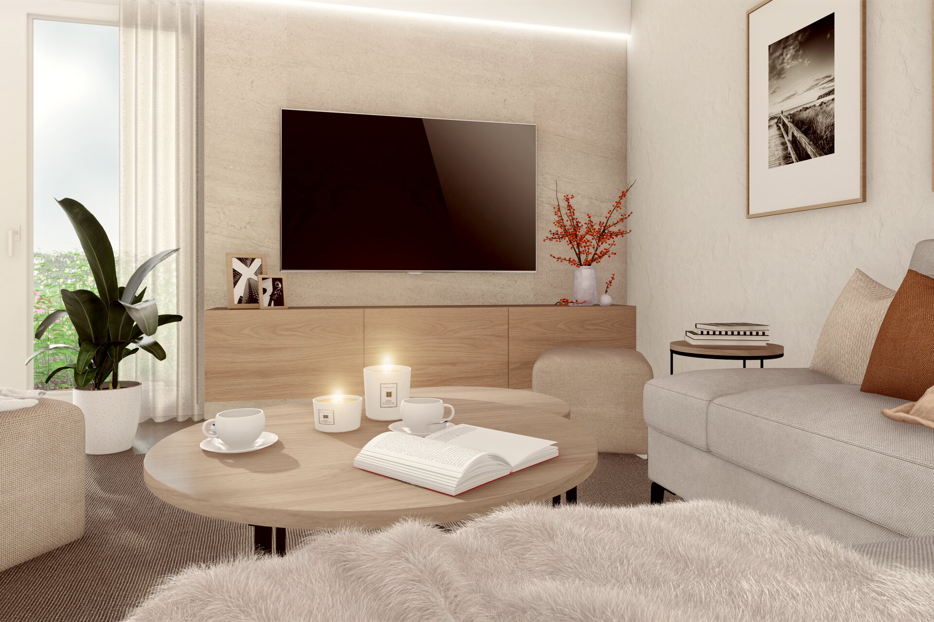 Obývací pokoj var. 2