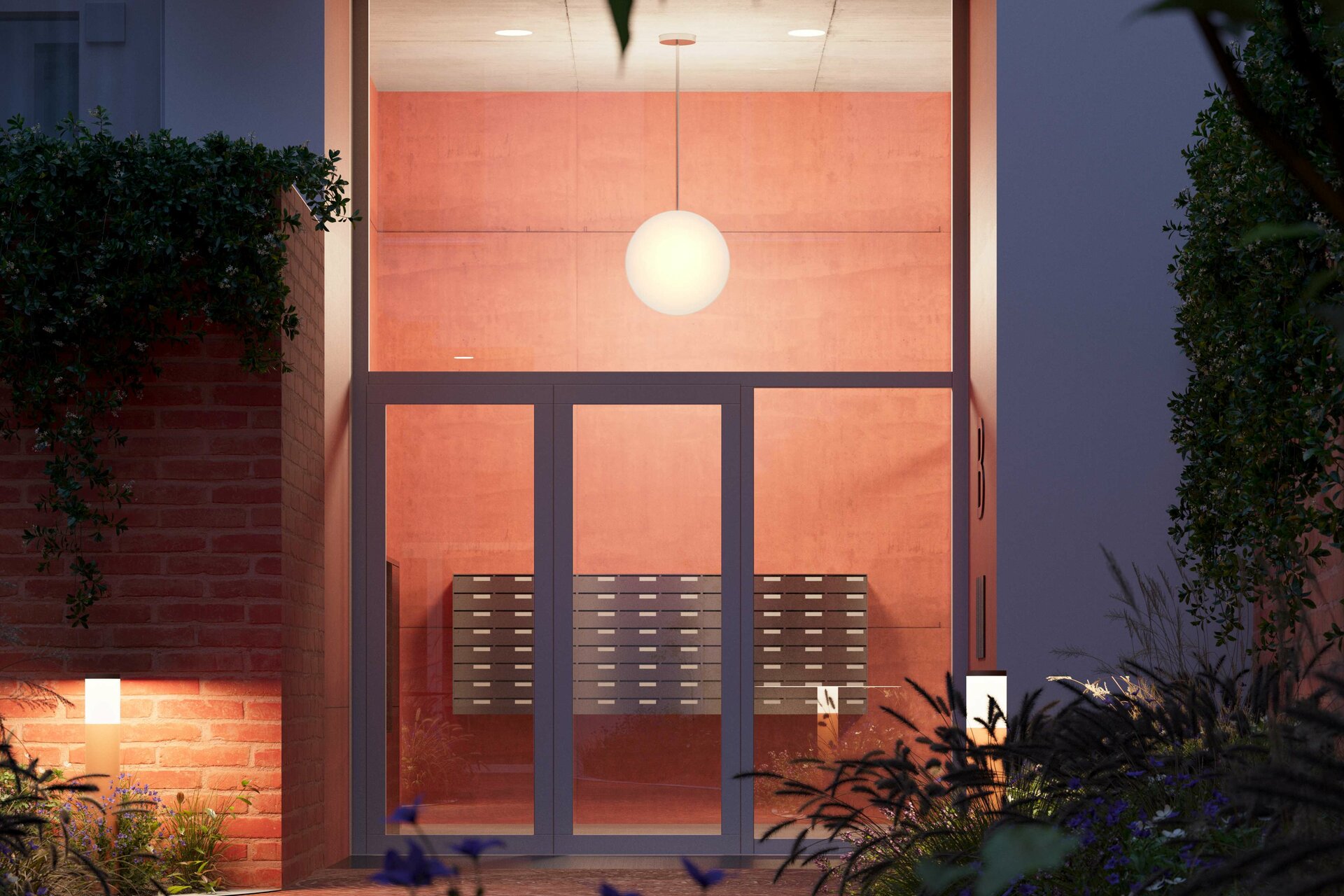 Kousek osobité historie najdete i v zídkách předzahrádek v podobě cihle ze zbořeného komína