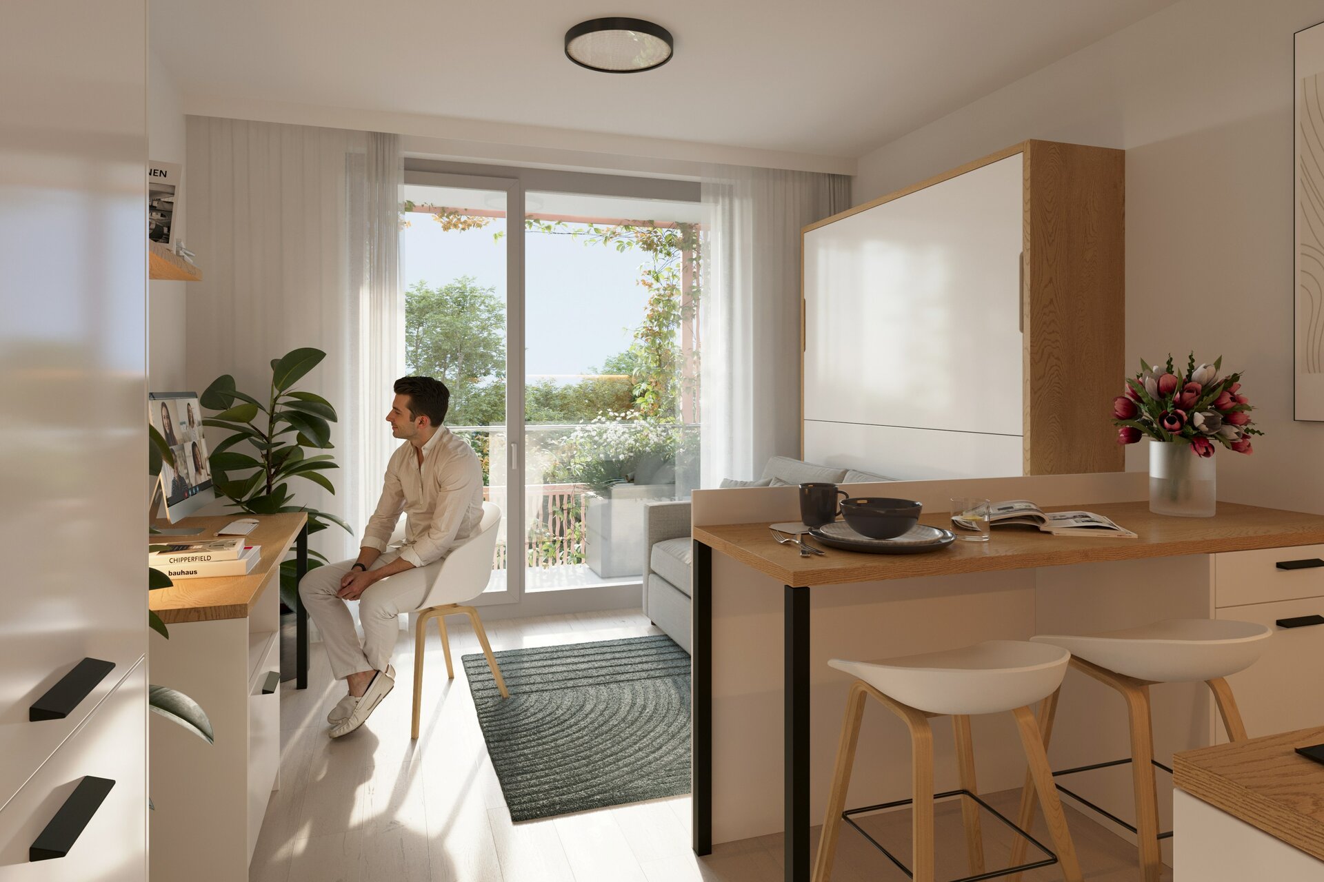 Menší byty jsou navíc plně vybavené nábytkem i spotřebiči, takže nastěhování nebo pronájem bude otázkou okamžiku