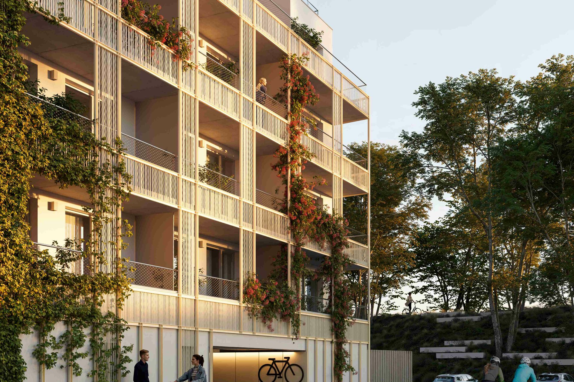 Kolárna s myčkou kol – ideální zázemí po návratu z projížďky po Drážní promenádě