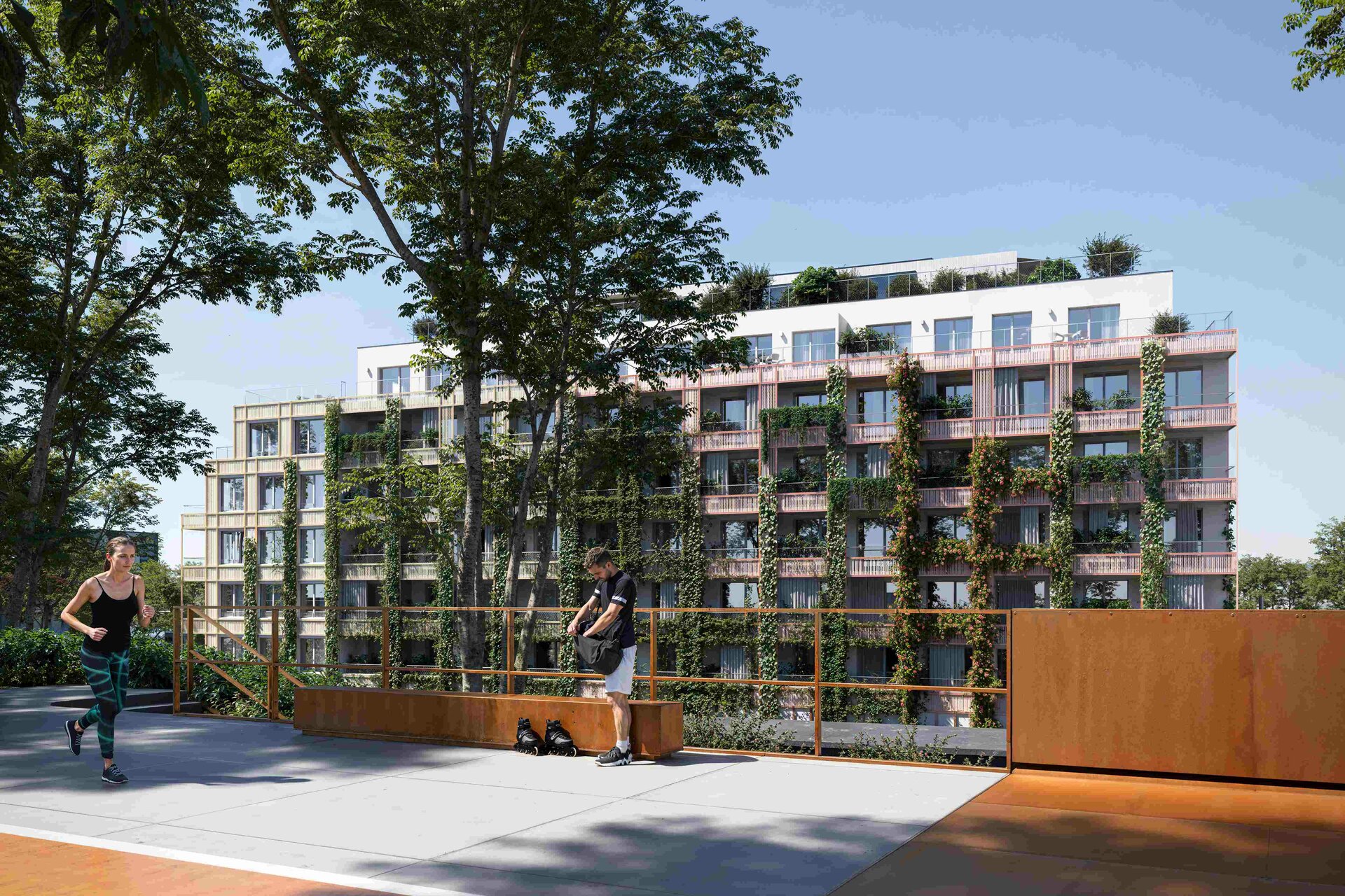 Drážní promenáda přímo za domem pro procházky se psem, nebo začátek výletu za město